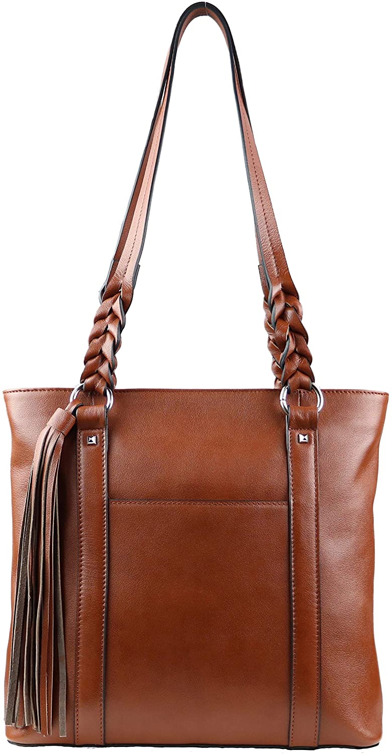 Price:$226.95    Concealed Carry Bella Leather Tote by Lady Conceal  Clothing