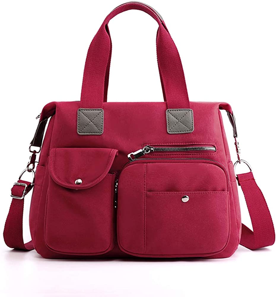 Price:$14.98    Women's Retro Large Size Nylon Shoulder Bag Hobo Crossbody Handbag Casual Tote  Clothing