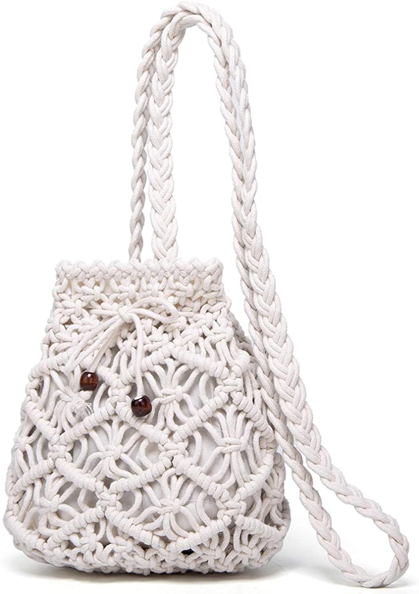 Price:$13.99 Women's Straw Crossbody Bags Weave Rattan Summer Beach Shoulder Purse Handbags  Handbags   