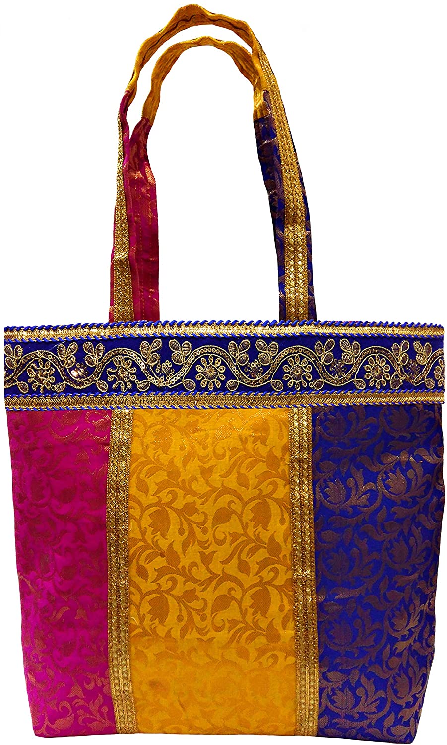Price:$15.97    Emroidered Sequin Patch Indian Sari Decorative Cross Body Shoulder Bag/Embroidered Hobo Shoulder Bag (Mutli Beauty)  Clothing