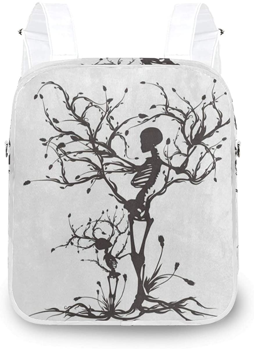 Price:$16.99    Women Mini Backpack Purse Conceptual Tree Of Life Sugar Skull Convertible Rucksack Shoulder Bags for Ladies/Girls  Clothing