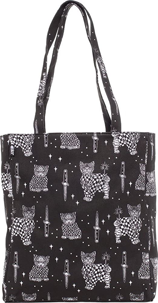 Price:$39.98    Sourpuss Brand - Cholo Cat - Tote Bag Purse  Clothing