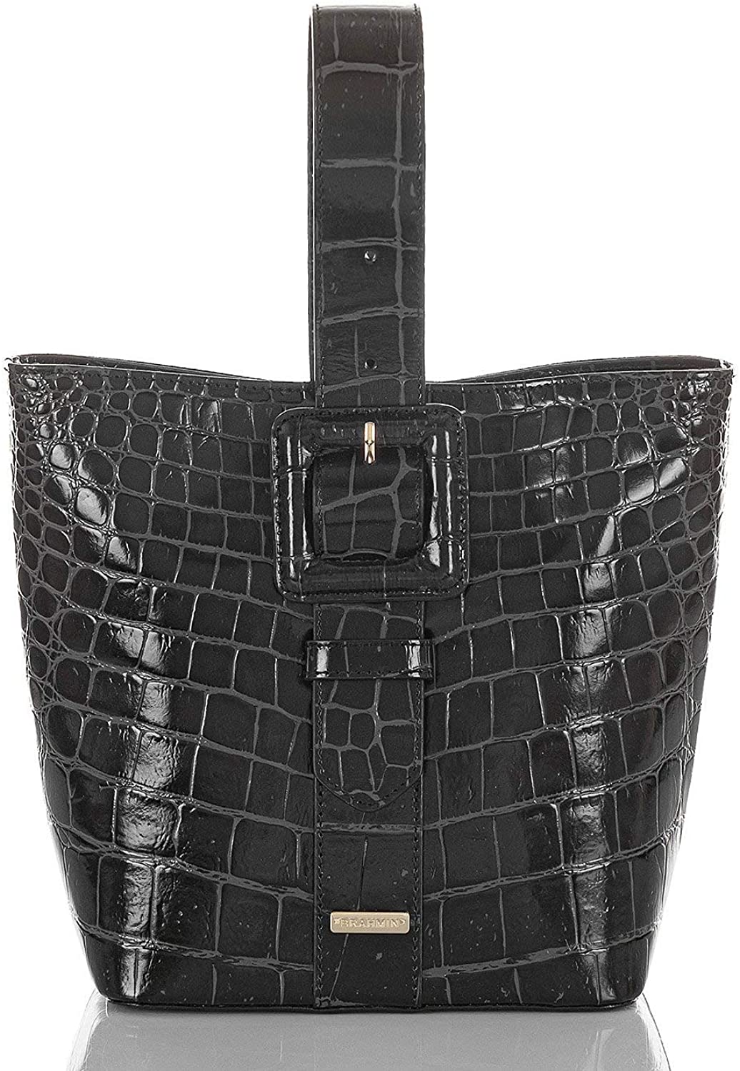 Price:$175.00 Brahmin Veil Faith Shoulder Bag Black One Size  Handbags   