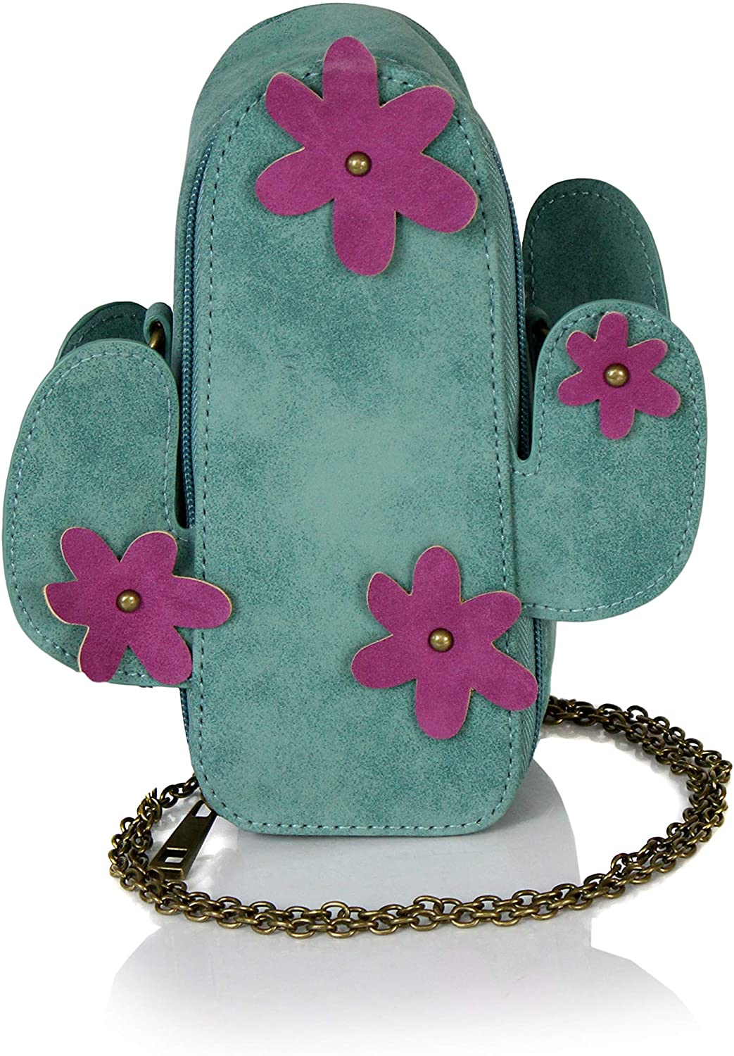 Price:$20.95 Desert Babe Cute Cactus Vegan Leather Suede Crossbody Bags Zip Shoulder Handbags Hipster Festival Sling Purses  Handbags   