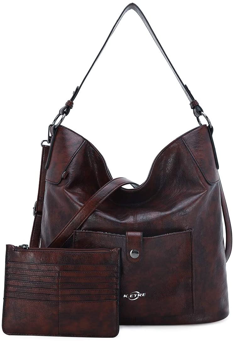 Price:$35.99    Women Shoulder Handbag Purse Top-Handle Hobo Roomy Casua Ladies' Shoulder Bag Fashion PU Tote Satchel Bag for Women (C-KL5208#687#10COFFEE)  Clothing