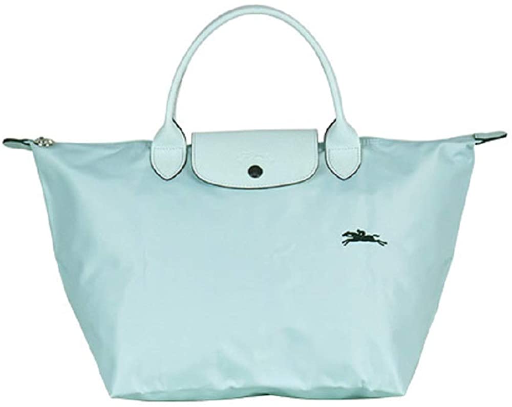 Price:$140.00    LongChamp Women's Le Pliage Nuaga Blue Club Top Handle Tote Medium  Clothing