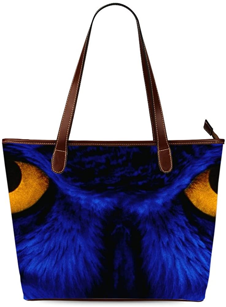 Price:$39.99    Shoulder Tote Bag for Women, Blue Shoulder Bag Handbag Two-sided Printing  Clothing