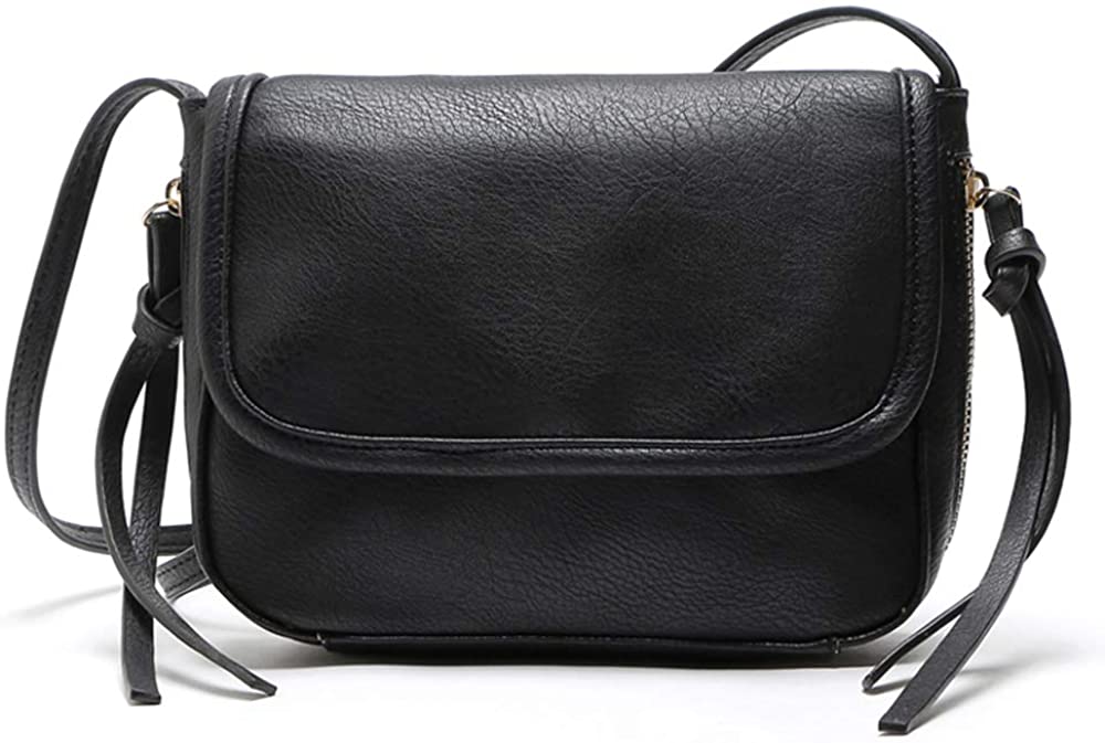 Price:$9.98    Small Crossbody Bag for Women, Hobo Travel Shoulder Purses and Handbags, Vegan Leather Envelope Wallet (Black)  Clothing