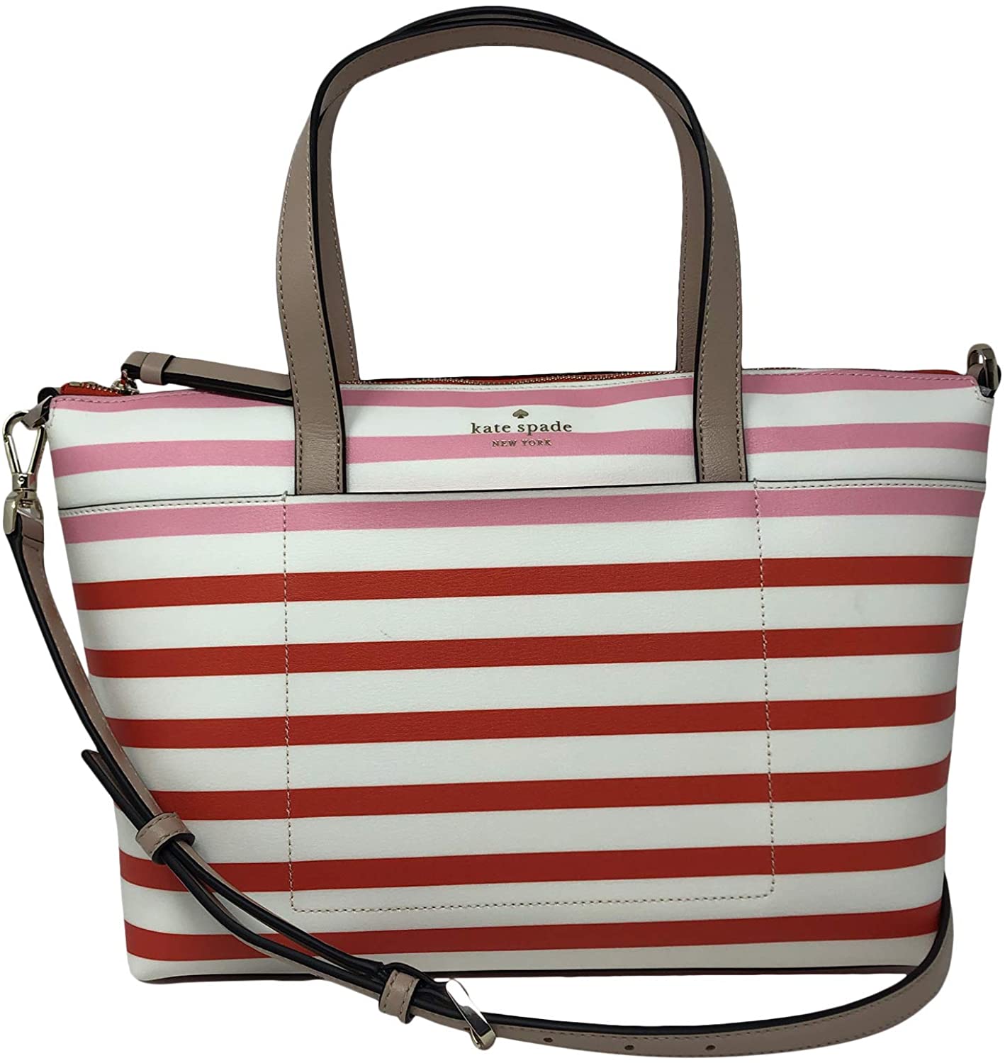 Price:$215.00    Kate Spade New York Patrice Satchel Shoulder Bag, Tropical Stripe  Clothing