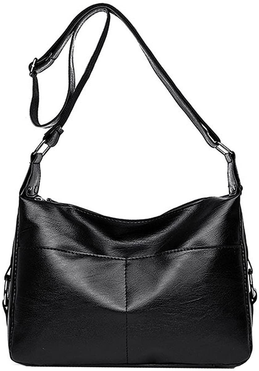 Price:$24.89    Mily Women's Retro Sling Shoulder Bag Purse Soft Leather Casual Hobo  Clothing