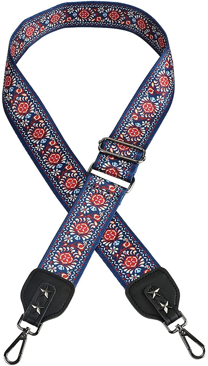 Price:$10.99 Ayliss 52'' Purse Strap Replacement Guitar Style Crossbody Strap for Handbags, One Size, 1pc-dandelion  Handbags   