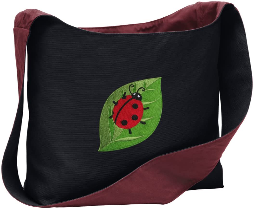 Price:$32.99    Ladybug Tote Bag Sling Style Cross Body Totes  Clothing