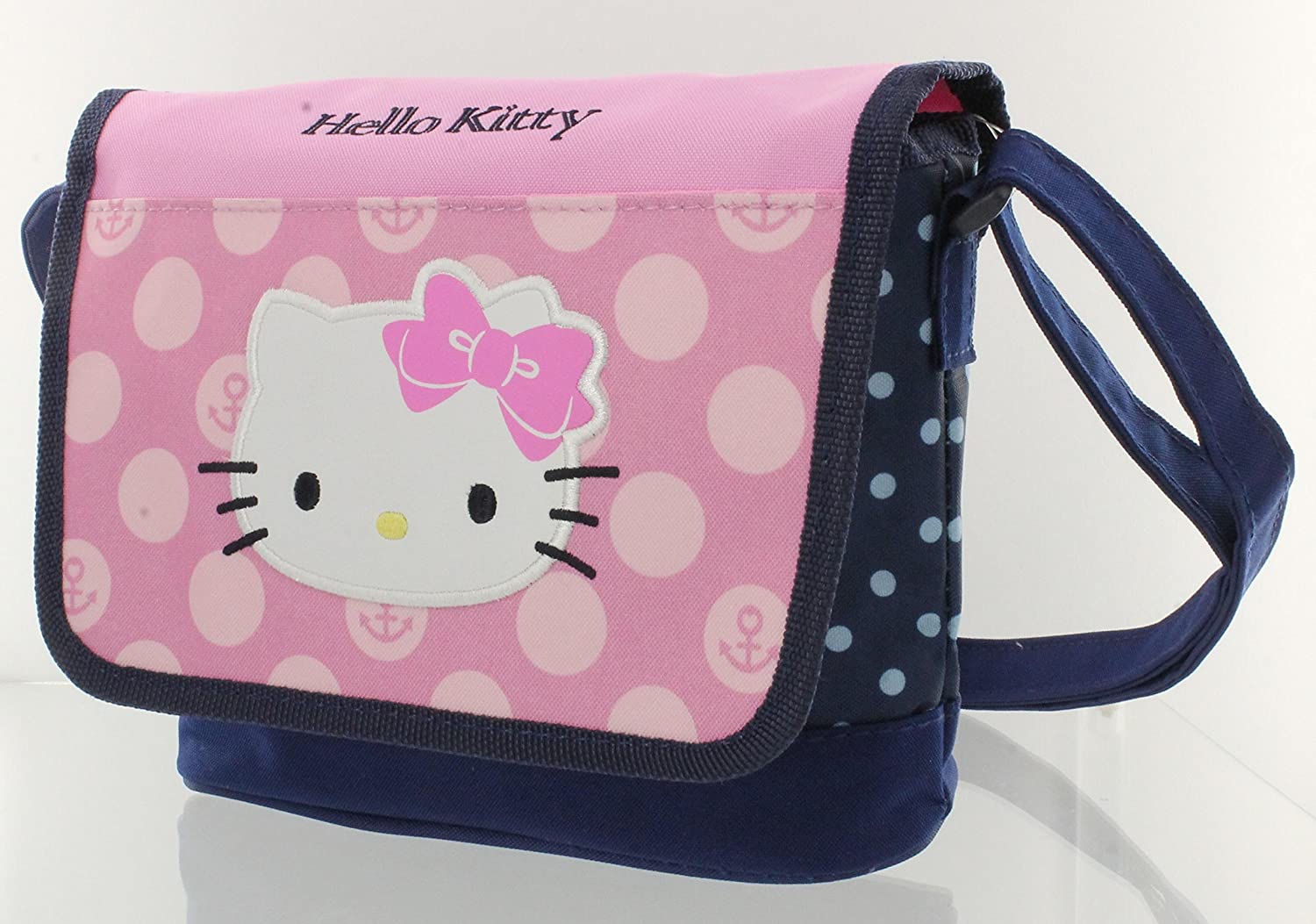 Price:$42.98    Hello Kitty Sea Dot Pouch  Clothing
