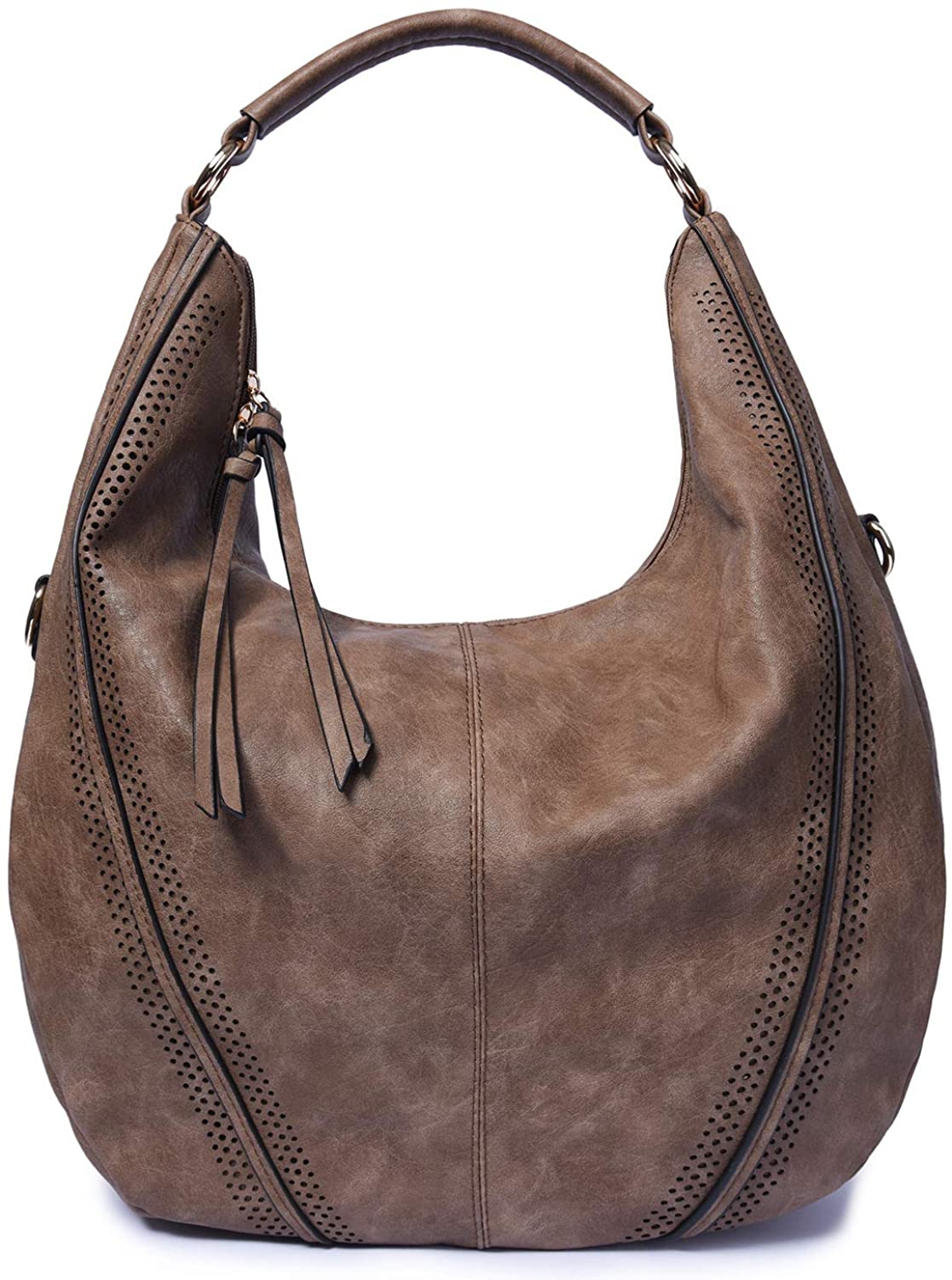 Price:$32.20    Purses for Women Mother's Day Shoulder Handbag Leather Capacity Tote Bags  Clothing