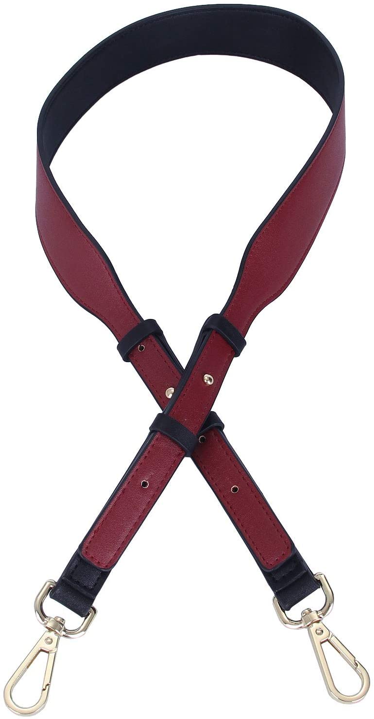 Price:$8.99    VanEnjoy Microfiber Leather Purse Strap Replacement for Crossbody Shoulder Bag (Purplish red)  Clothing