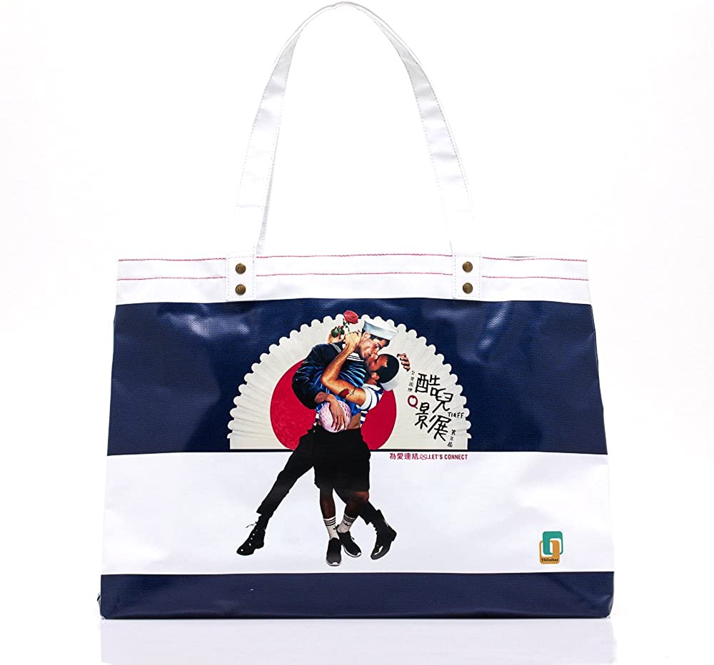 Price:$21.00    TAGather Goods Crossover | TIQFF Let’s Connect | Tote  Clothing