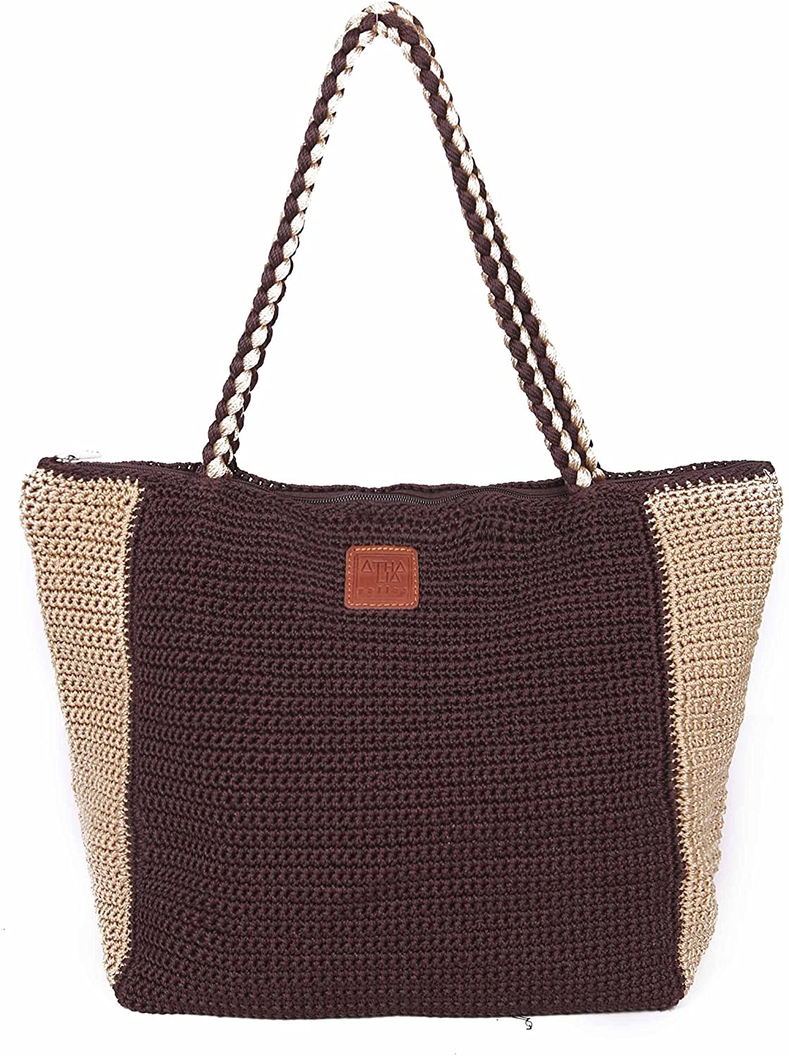 Price:$40.00 Spicy Apple Women Handcraft Bag (Brown)  Handbags   