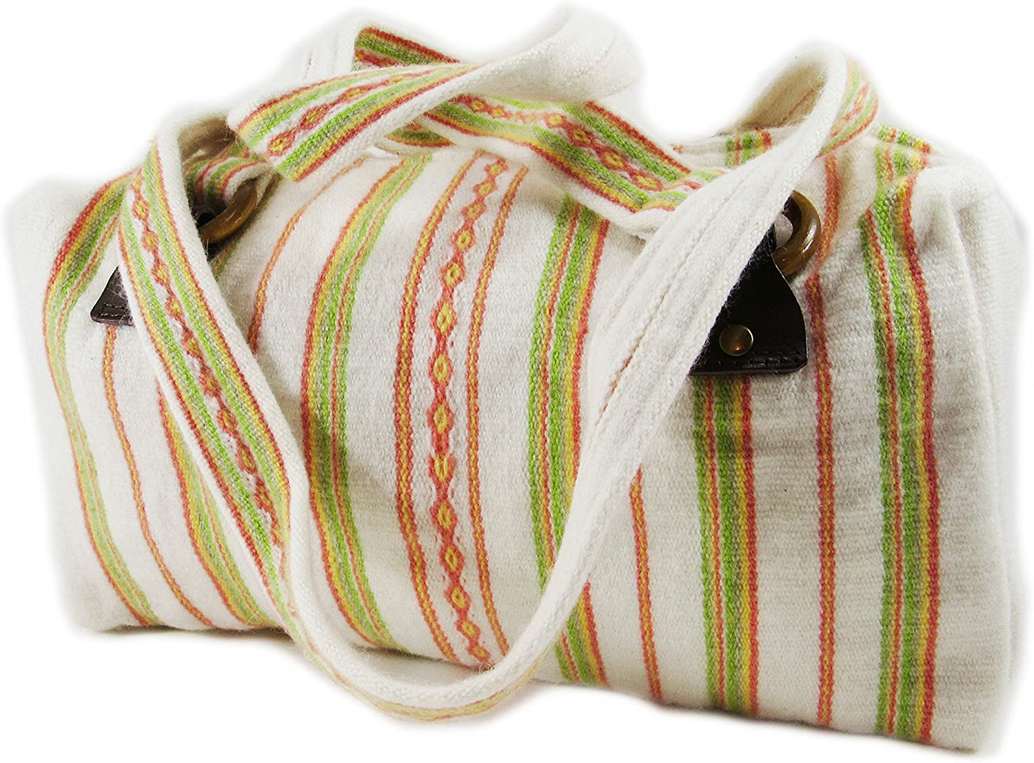 Price:$0.00 ALPACA WOOL STYLISH STRIPPED HANDBAG BY MACHU PICCHU STORE 8206  Handbags   