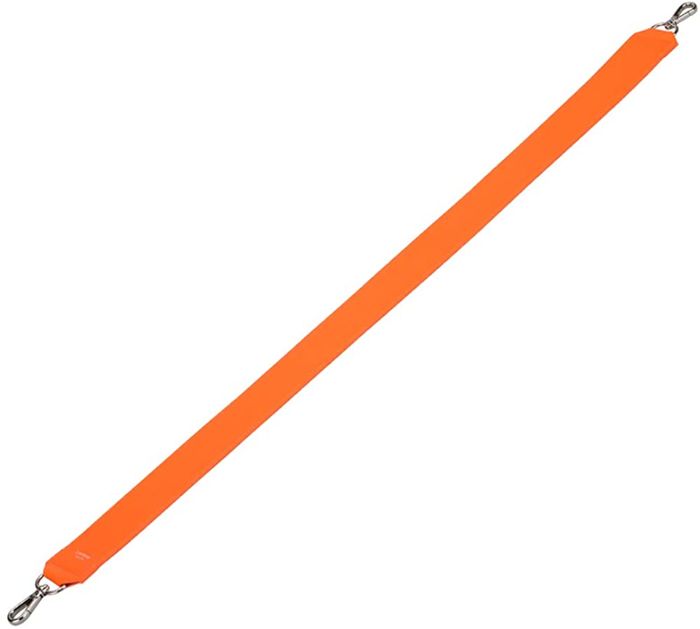 Price:$68.00 CONAMOR Sniper Long Strap, Wide Leather Shoulder Bag Strap (Orange)  Handbags   