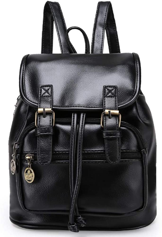 Price:$19.98    Retro Mini Backpack for Women，Cute Small Leather Daypacks Purse, Fashion Travel Shoulder Bag  Clothing