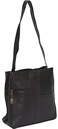 Price:$55.28   | David King & Co. Double Top Zip Shoulder Bag  820, Cafe, One Size | Messenger Bags