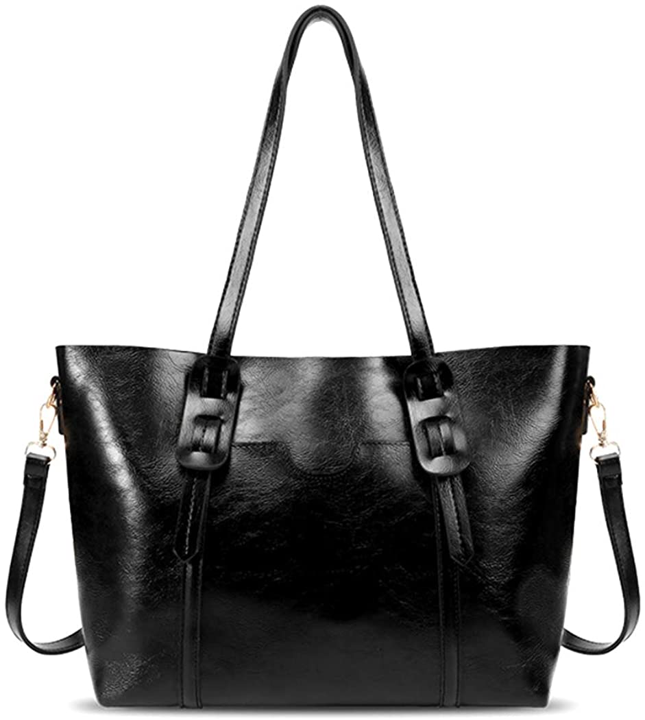 Price:$29.99    YXBQueen Women Top Handle Satchel Handbags Shoulder Bag Messenger Tote Real Leather Purses Bag with Crossbody Strap  Clothing