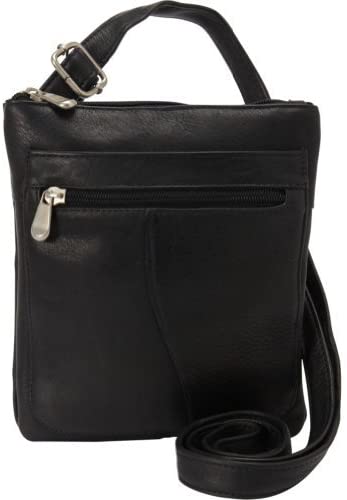 Price:$38.44   | David King & Co. Slender Shoulder Bag 598, Black, One Size | Messenger Bags