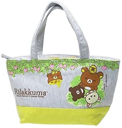 Price:$26.99    San-X Rilakkuma Cold storage Tote bag Gray Yellow CCT2-RK  Clothing