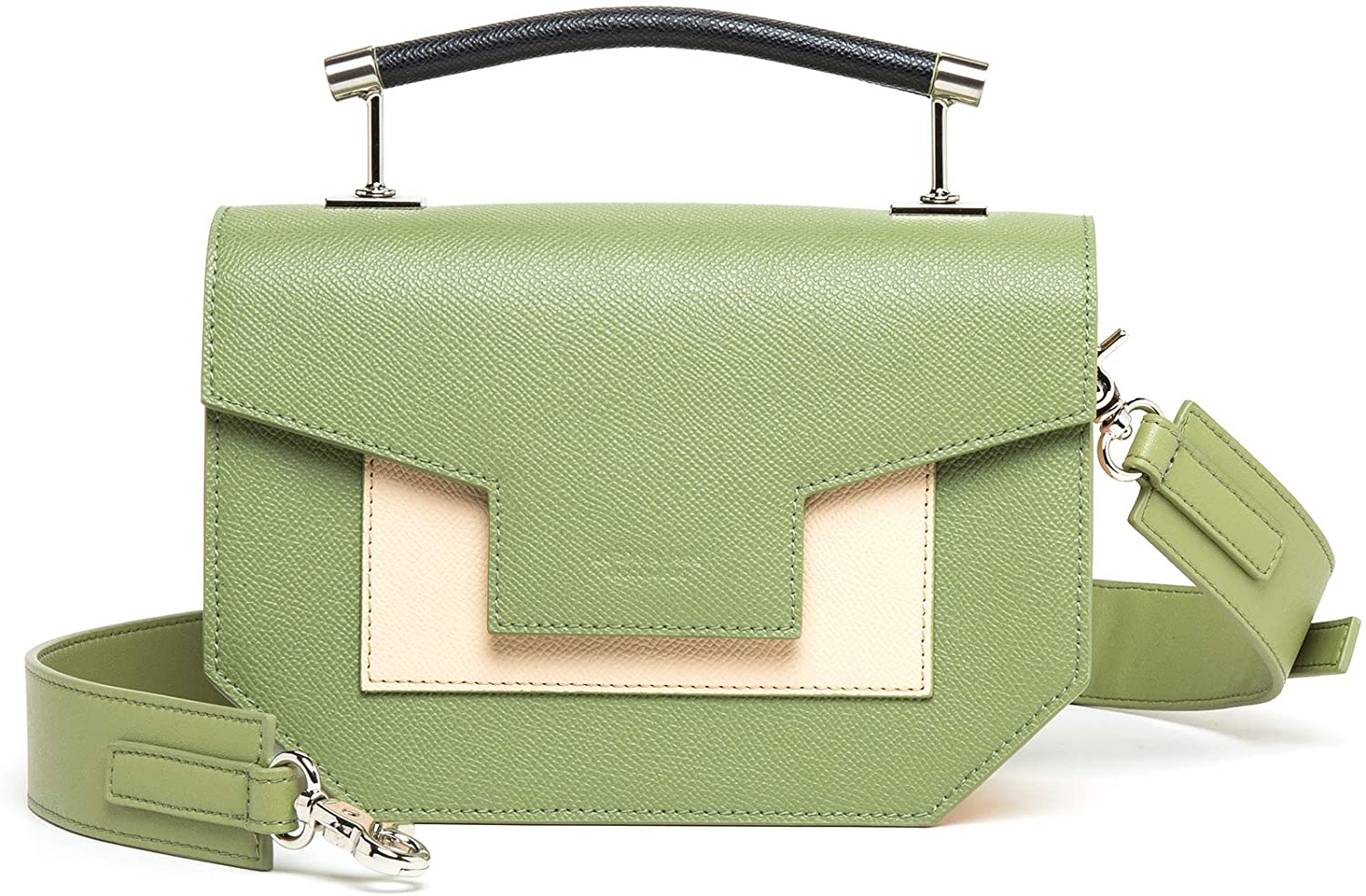 Price:$119.00 Jessie & Jane Crossbody Green Shoulder Bag  Handbags   