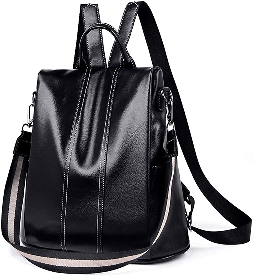 Price:$14.99    Ladies Backpack Fashion Multifunctional Anti-theft Shoulder Tote Bag Travel Rucksack Bookbag  Clothing
