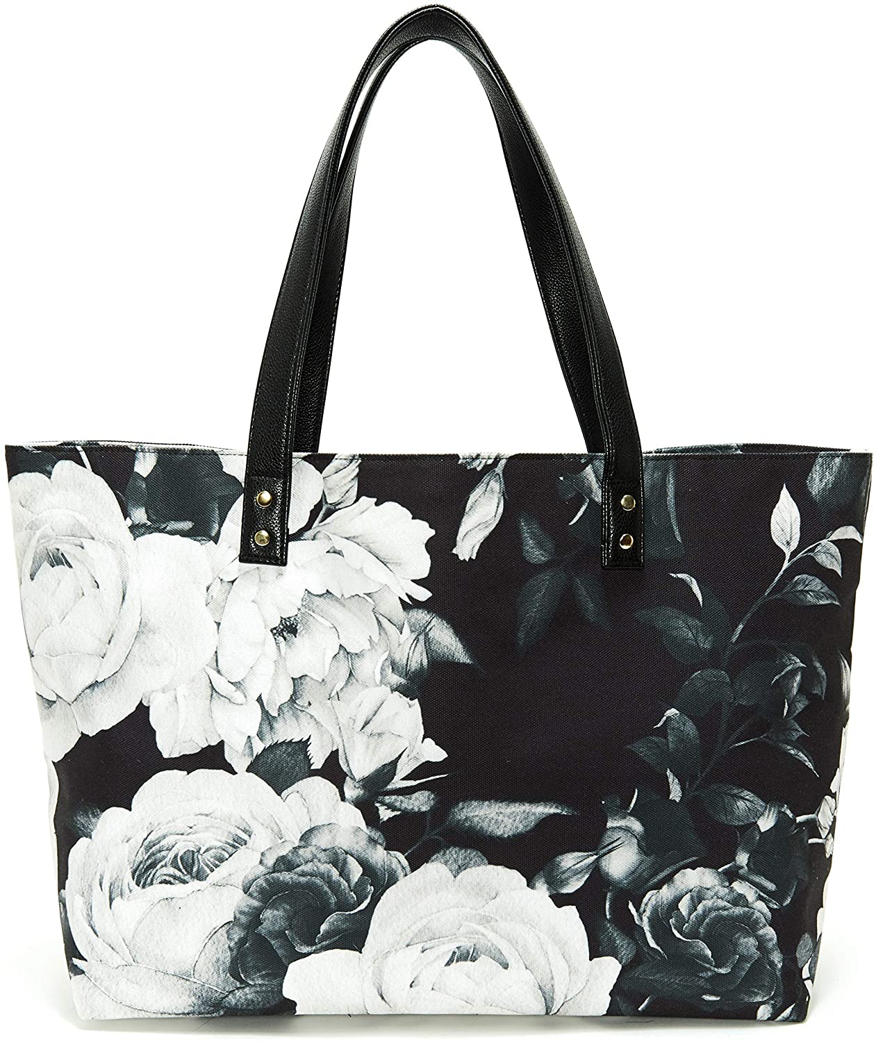 Price:$39.00    Lulu Dharma Printed Canvas Shoulder Tote Bag - MSRP $74  Clothing