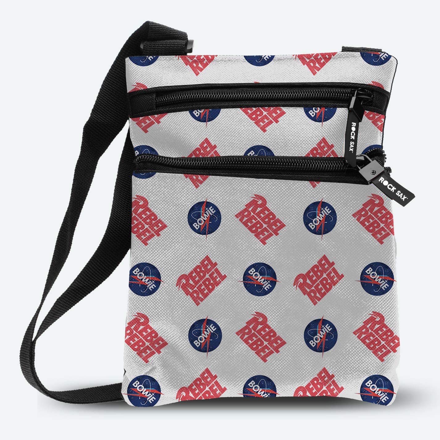 Price:$29.99    David Bowie Rebel Rebel Shoulder Bag  Clothing