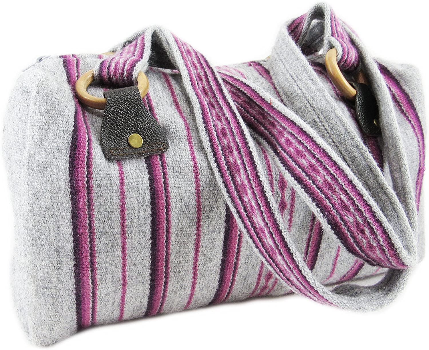 Price:$0.00 ALPACA WOOL STYLISH STRIPPED HANDBAG BY MACHU PICCHU STORE 8203  Handbags   