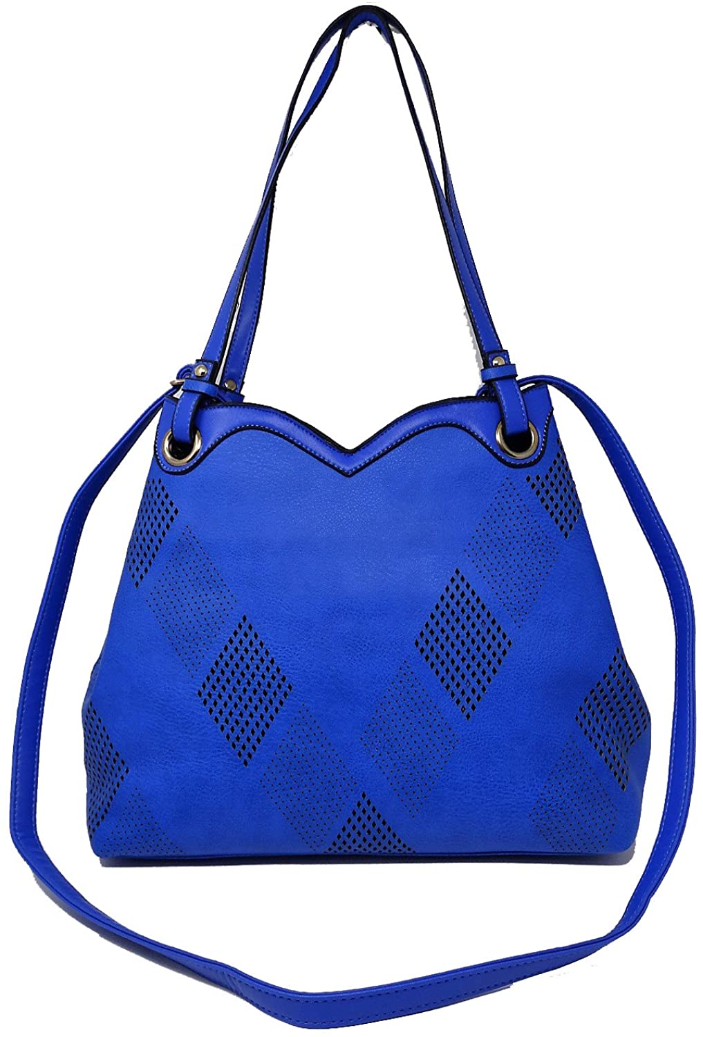 Price:$14.99 ALEX T.G. Women Handbag HEART Blue Color  Handbags   