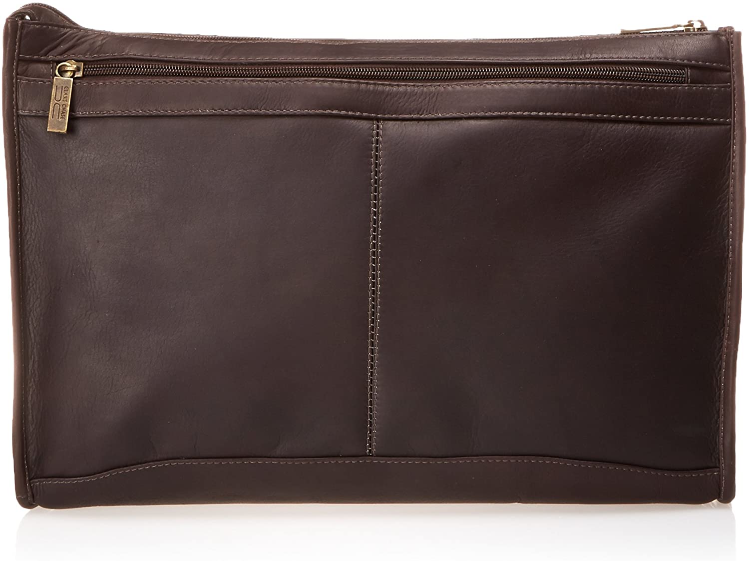 Price:$61.37    Claire Chase Zippered Folio Pouch, Cafe, One Size  Claire Chase  Clothing
