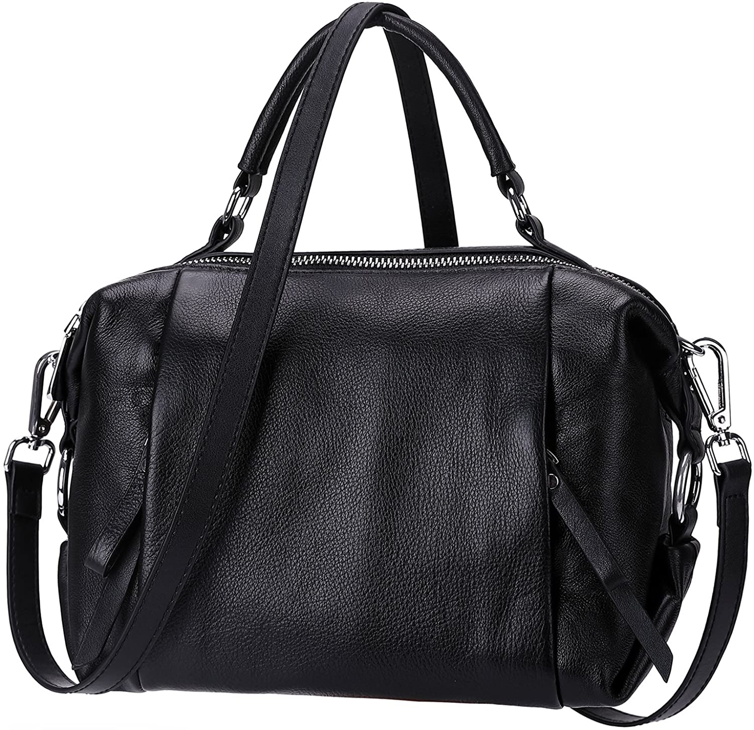 Price:$59.99 Calfskin Purses and Handbags for Women Leather Shoulder Crossbody Bags Western Small Designer Satchel  Handbags   