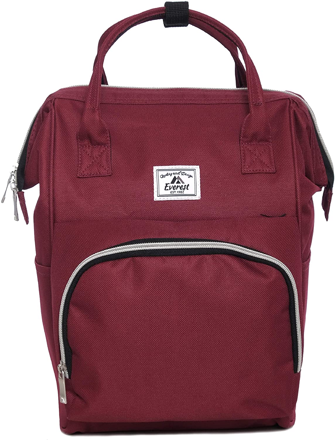 Price:$24.79    Everest Friendly Mini Handbag Backpack, Burgundy  Clothing