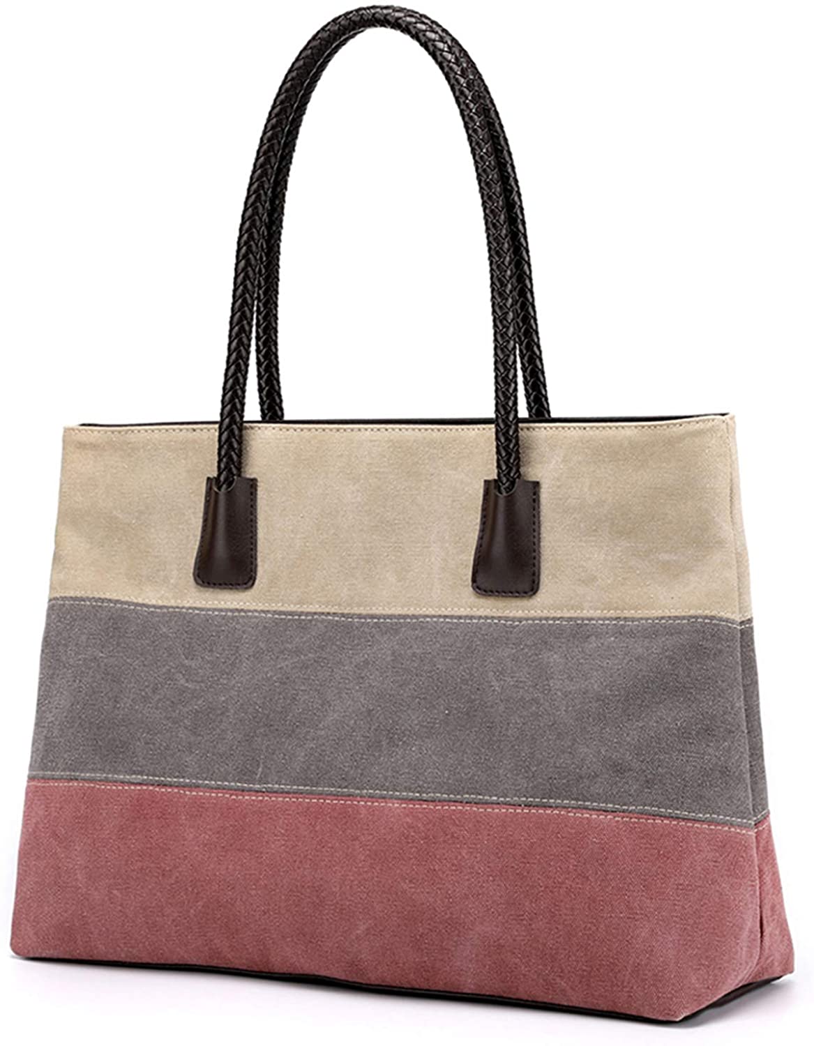 Price:$26.88    Scioltoo Travel Totes for Women Large Vintage Canvas Multicolor 15.6 inch Shoulder Purses Bag Womens Work Bags Cute School Book Weekender Tote Multicolor grey  Clothing