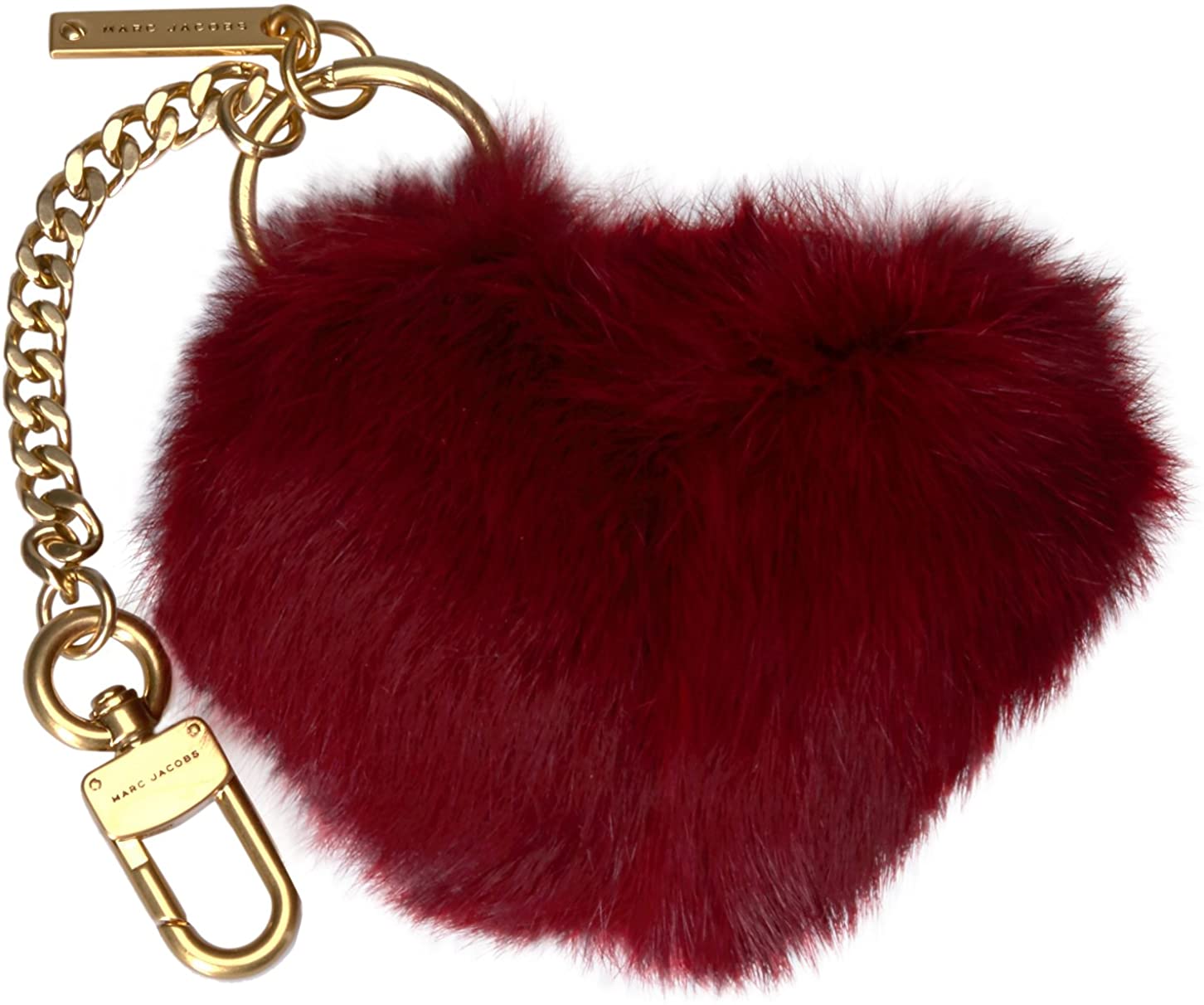 Price:$41.55    Marc Jacobs Heart Bag Charm, Bison Red  Clothing