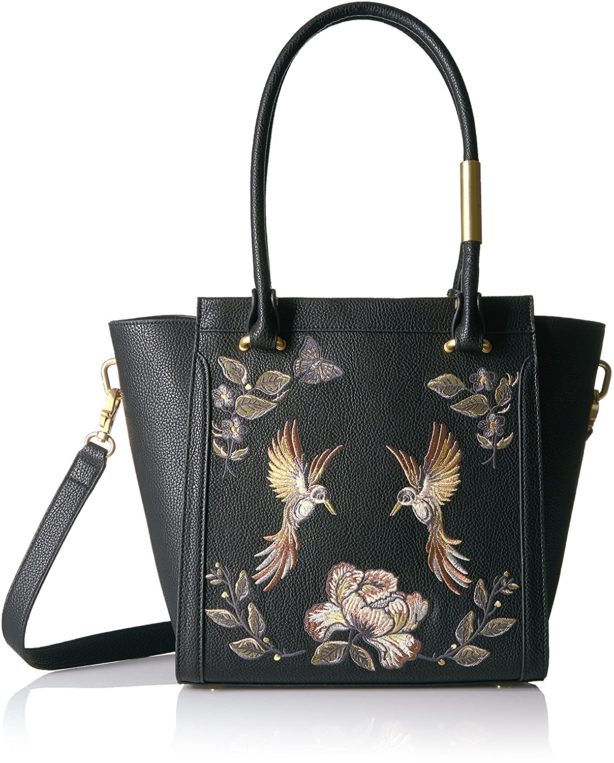 Price:$70.69    Foley + Corinna Ma Cherie Taylor Embroidery Tote, berry sangria  Clothing