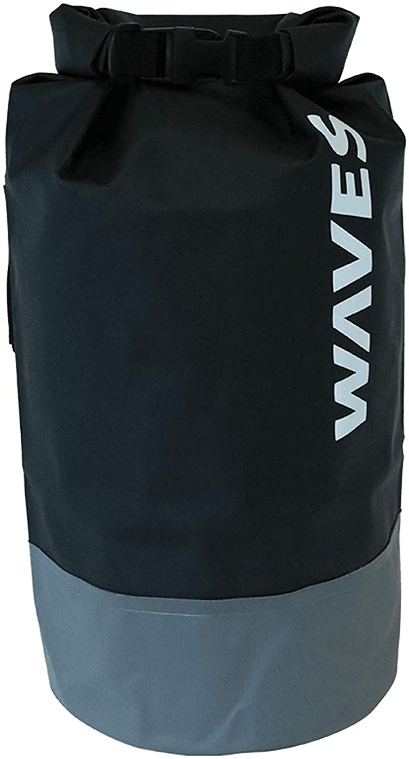 Price:$16.99    Waves Gear Waterproof Dry Bag with Adjustable Shoulder Strap and Side Handle  Clothing