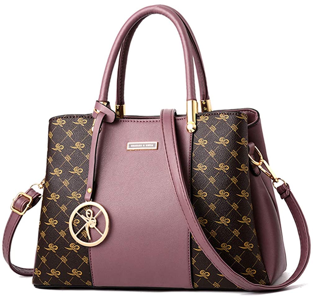 Price:$24.98    Women Purses and Handbags Top Handle Satchel Shoulder Bags Messenger Tote Bag for Ladies  Clothing