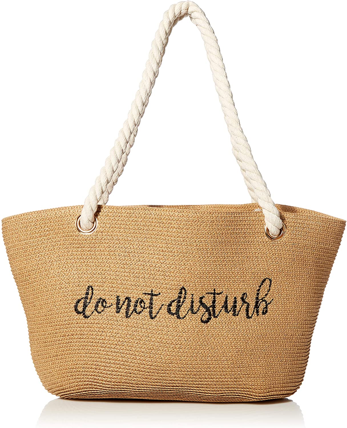 Price:$12.30    Tickled Pink Natural Straw Handbag  Clothing