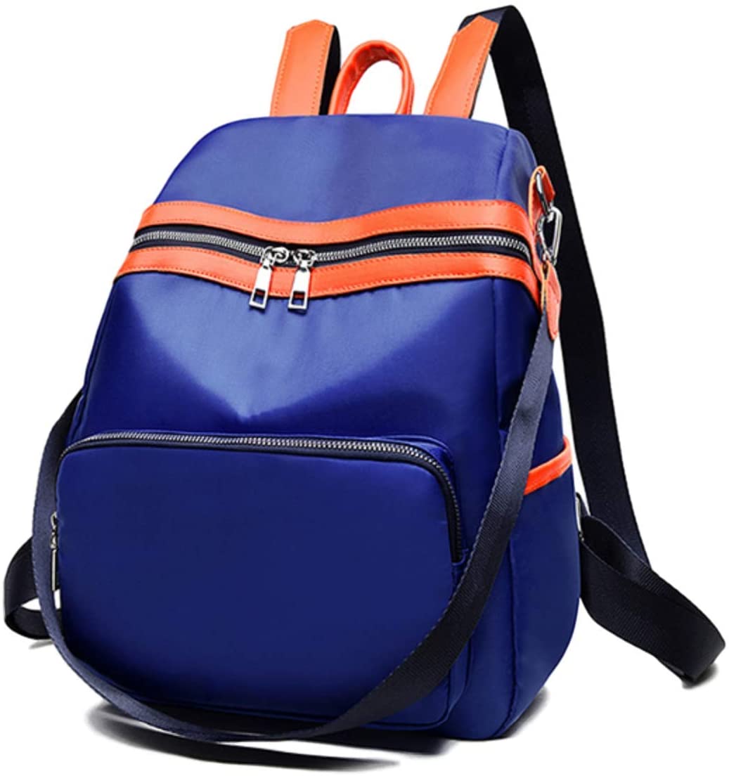 Price:$18.99    Women's Backpack Purse Oxford Cloth Casual Rucksack Lightweight Shoulder Bag (blue)  Clothing