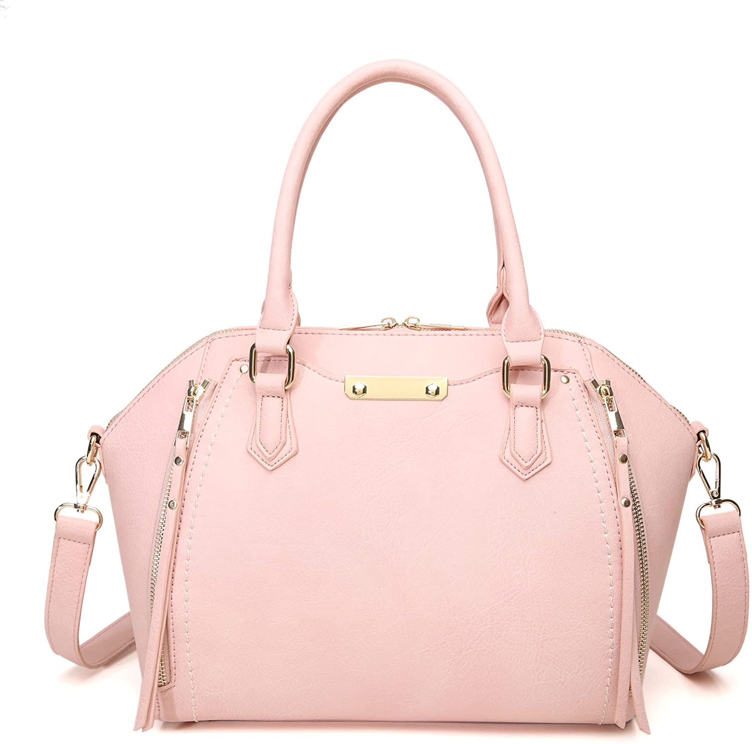 Price:$34.99 Aitbags Purses and Handbags for Women Tote with Shoulder Strap Big Crossbody Bag Pink  Handbags   