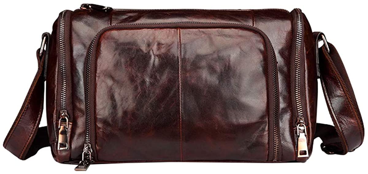 Price:$47.99    Crossbody Bag Classic Vintage Shoulder Bag Zipper Purse (Coffee)  Clothing