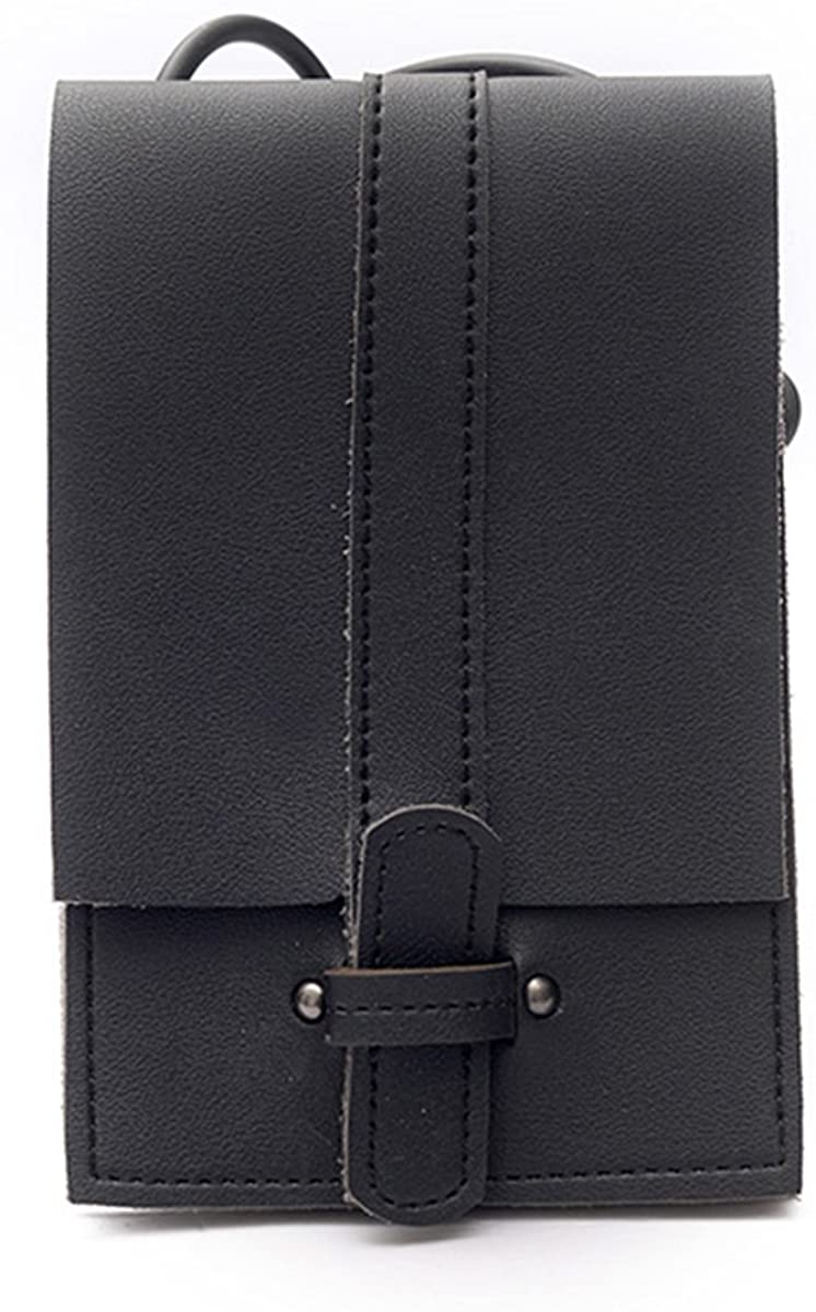Price:$8.99 ZOONAI Mini Crossbody Shoulder Bag Cell Phone Wallet Change Purse Pouch (Black)  Handbags   