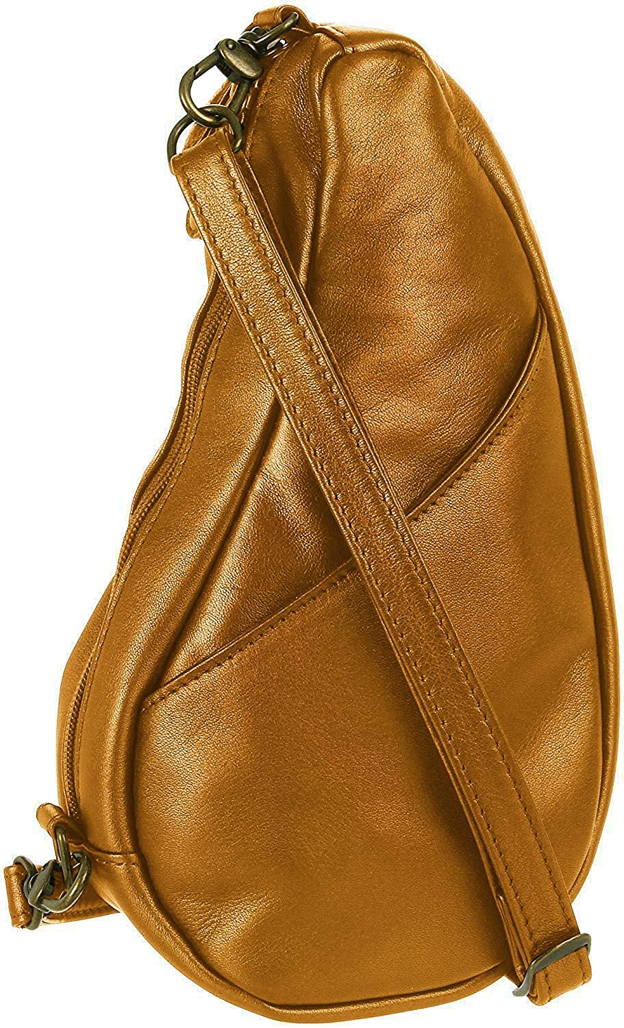 Price:$40.50    AmeriBag Leather Baglett Shoulder Pack, Sand  Clothing