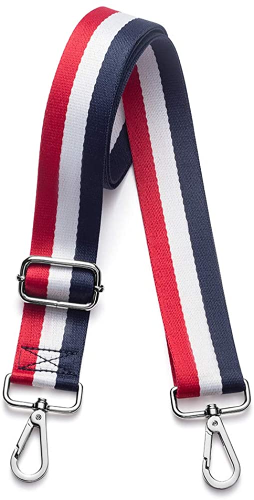 Price:$11.99 Bag/Purse Strap Replacement Crossbody Shoulder For Women Adjustable American Flag Color Guitar Strap Style  Handbags   