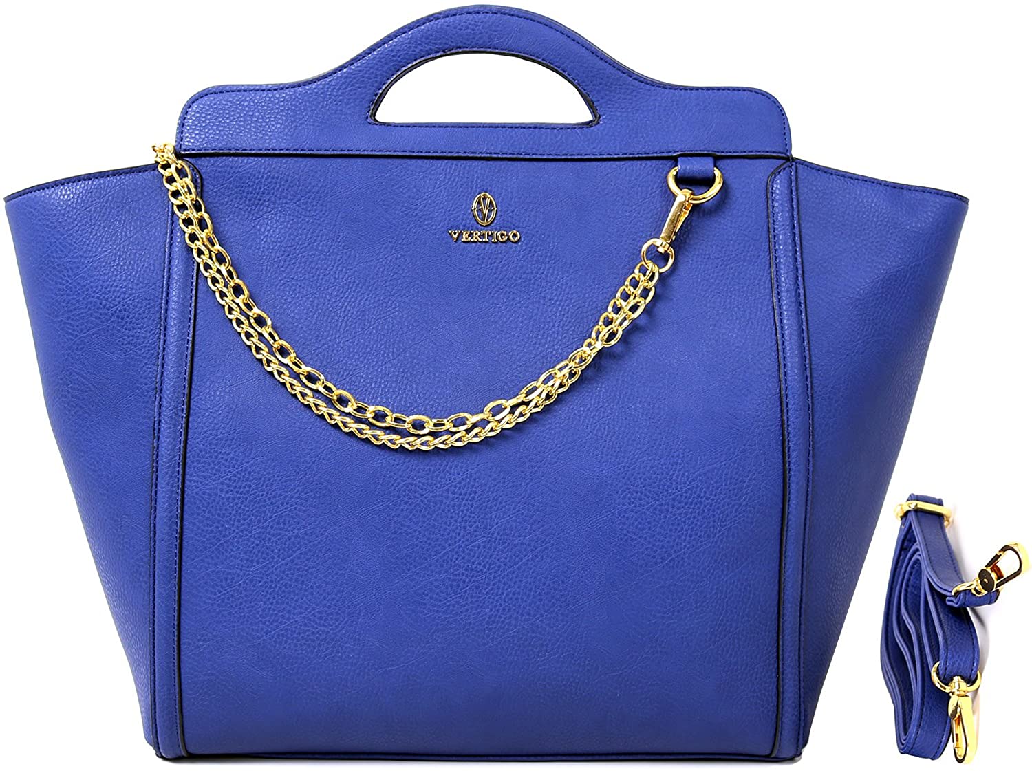 Price:$29.99    Vertigo Paris Katy Large Tote Bag - Blue  Clothing